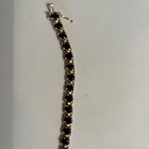 Sapphires/Diamond bracelet